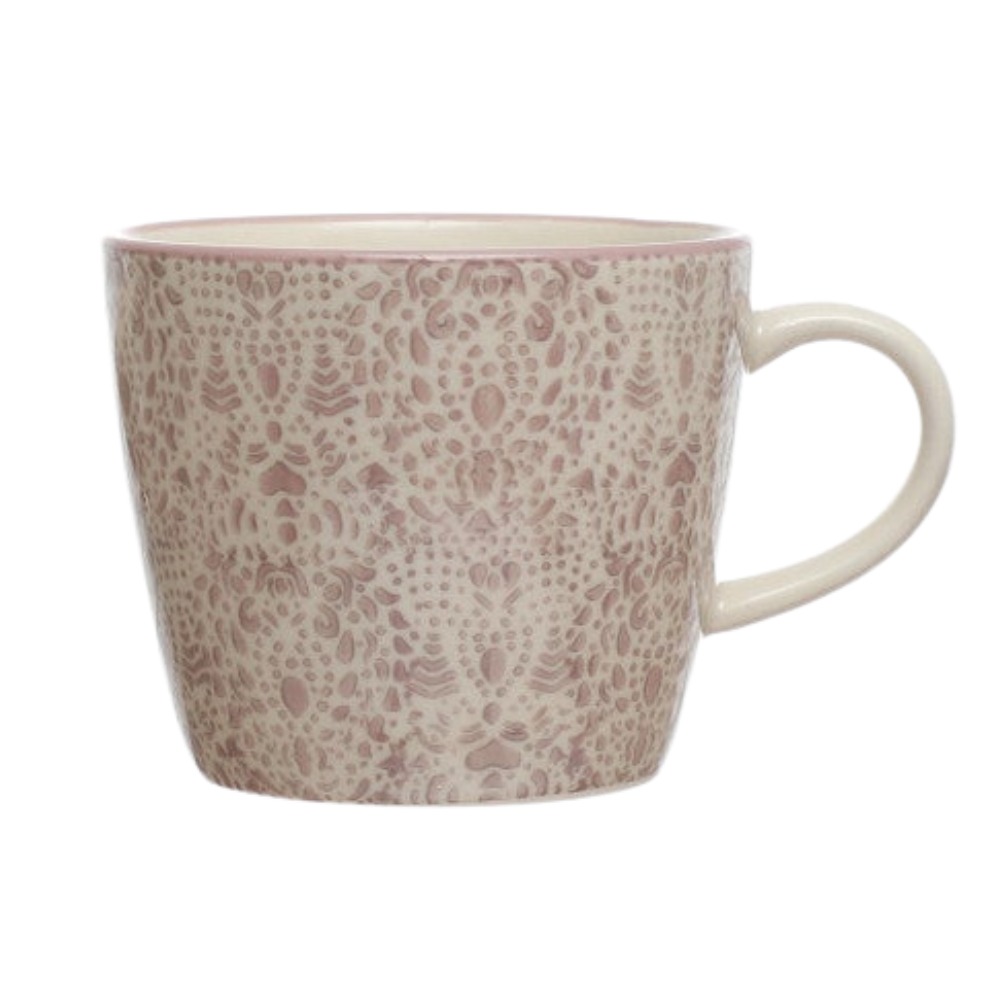 Mugs | Hand-Stamped Stoneware