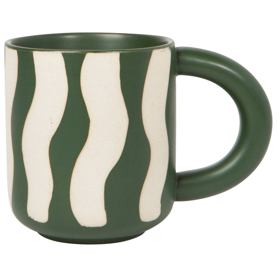 Mug | Stoneware Groovy Waves