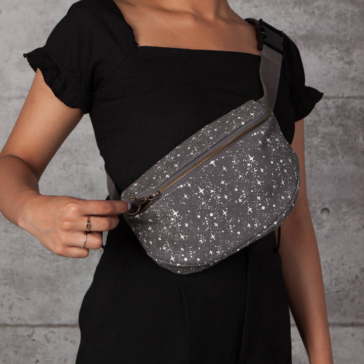 Belt Bag | Gray Starburst