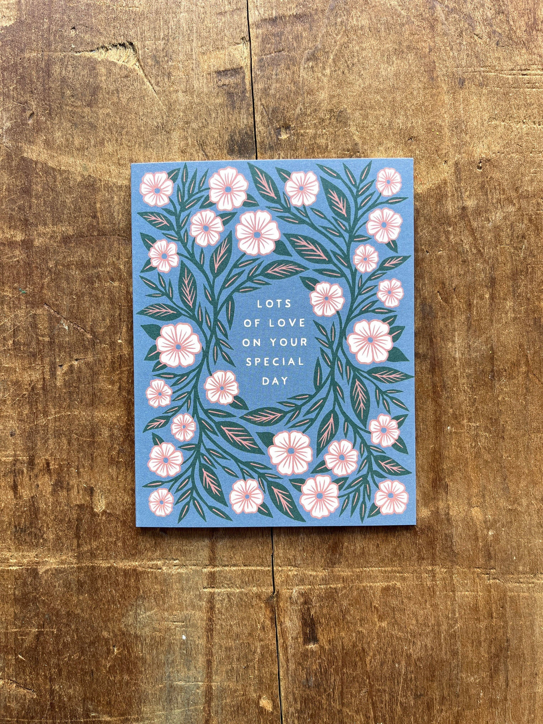 Celebration Card "Special Day Pink Flowers"