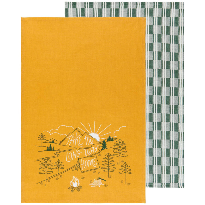 Camp Out Dishtowel | Set of 2