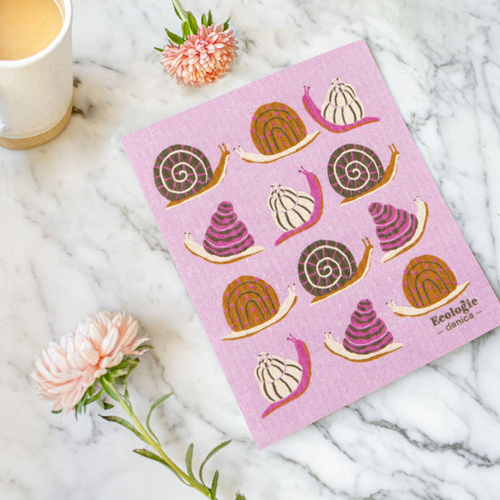 Swedish Dishcloth | Snails