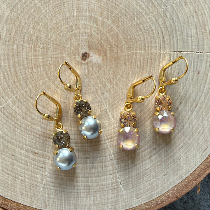 La Vie Lia Crystal Earrings
