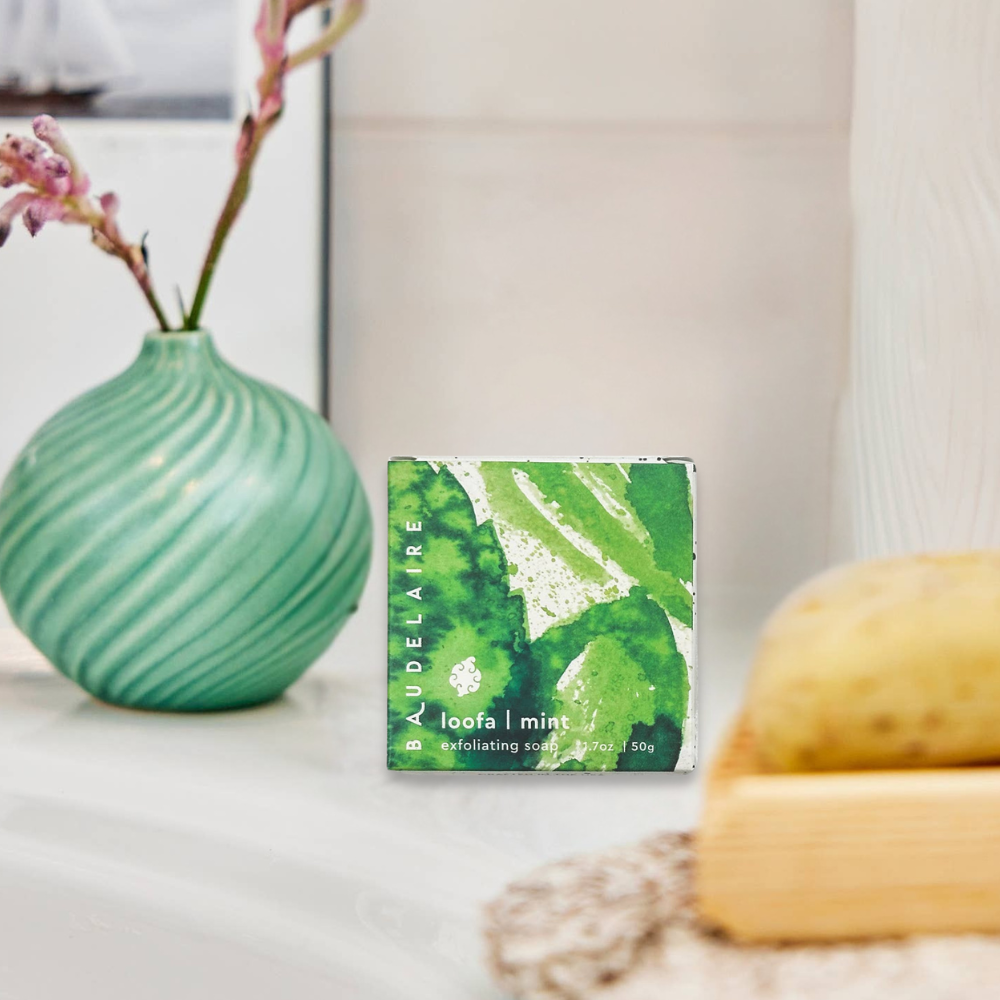 Baudelaire Loofa Guest Soaps
