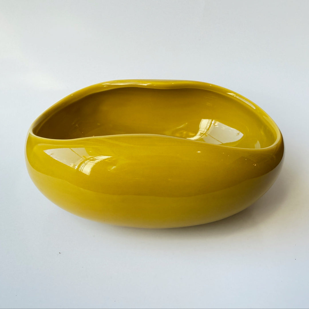 Chartreuse Stoneware Dish