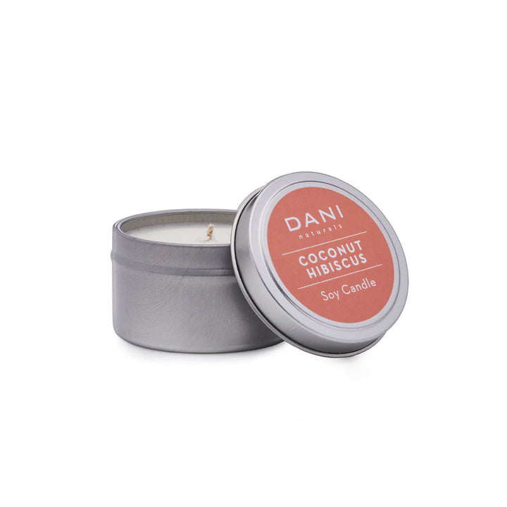 Dani Coconut Hibiscus Candle Tin | 2oz