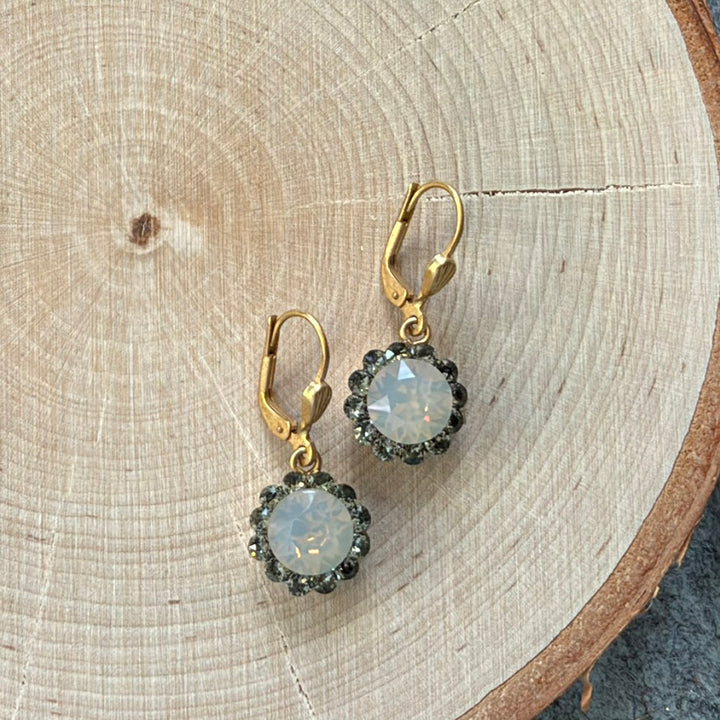 La Vie Crystal Halo Earrings