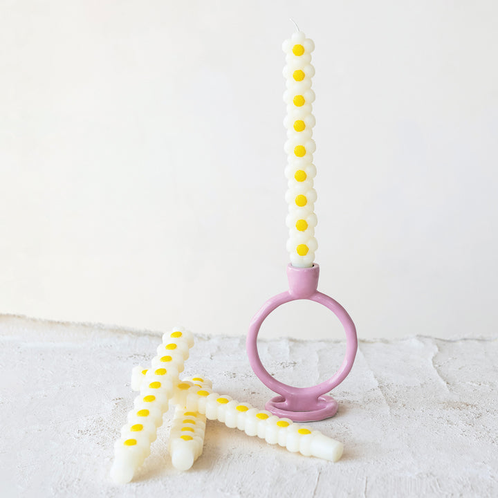 Taper Candles | Stacked Daisy