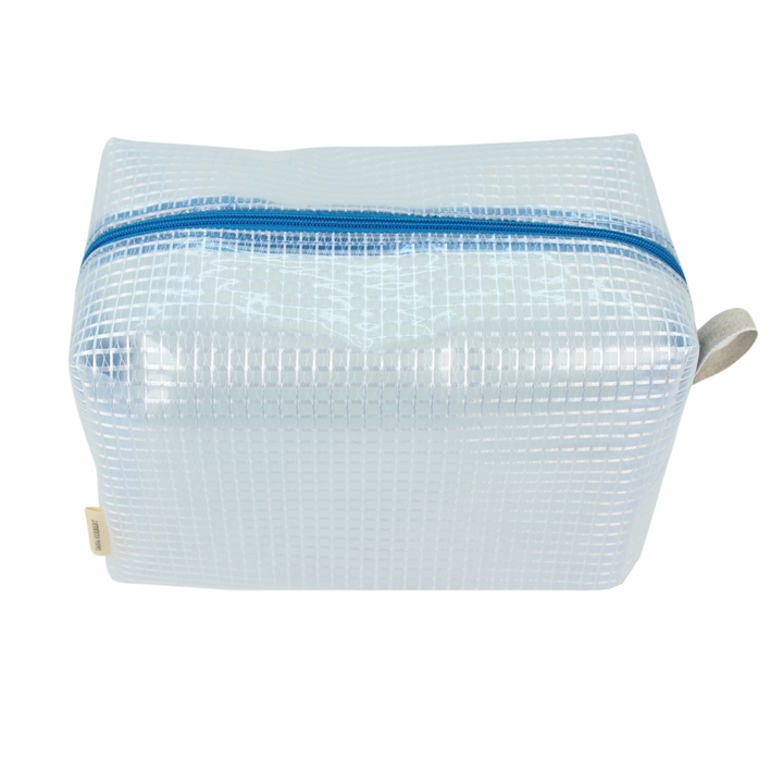 The Large Grid Vinyl Dopp Kit