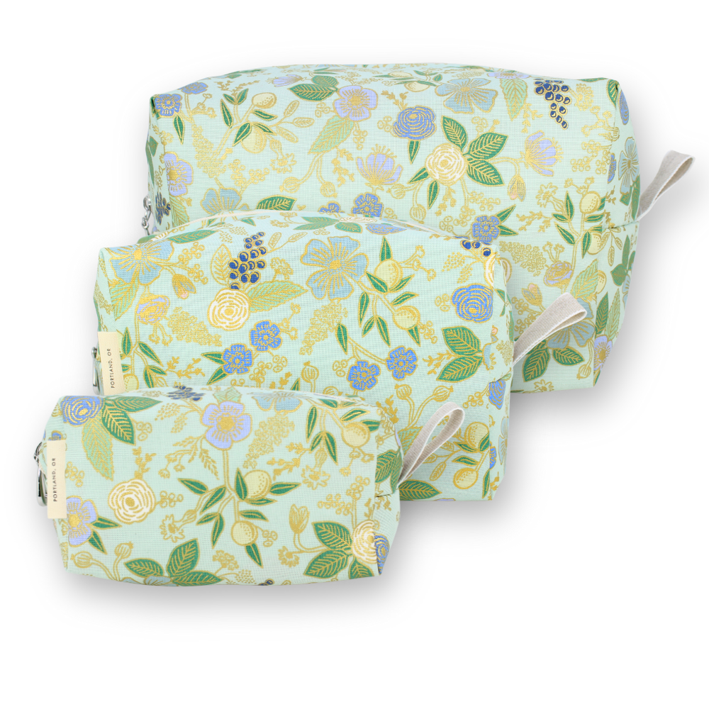 The Metallic Dopp Kit Set- S, M, L