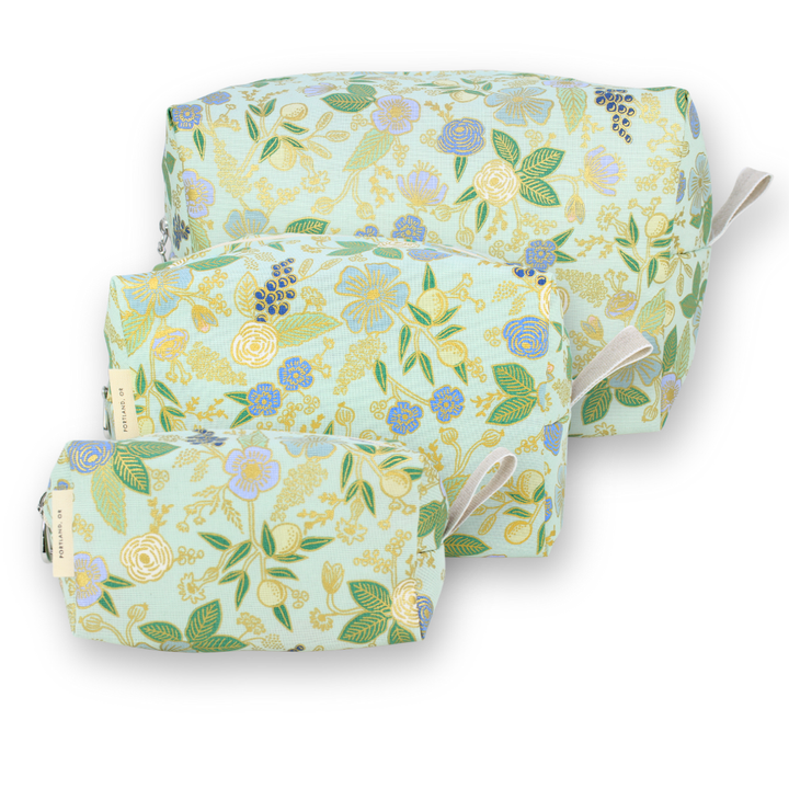 The Metallic Dopp Kit Set- S, M, L