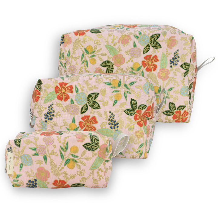 The Metallic Dopp Kit Set- S, M, L