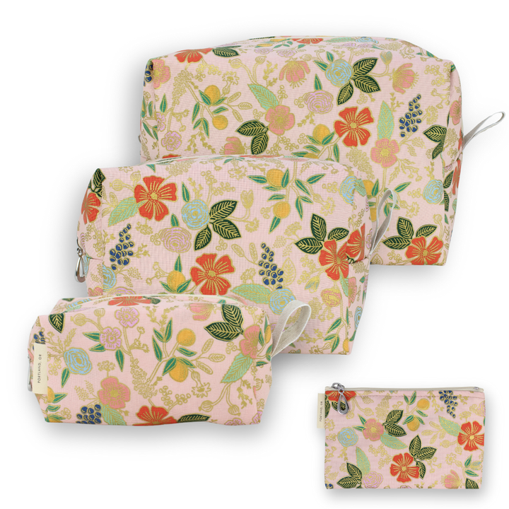 The Metallic Dopp Kit Set - S, M, L, + Coin