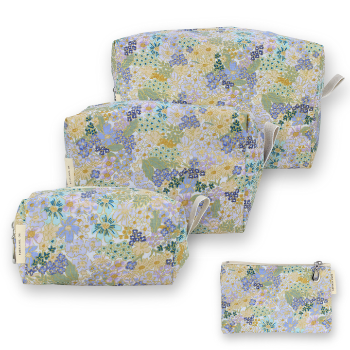 The Metallic Dopp Kit Set - S, M, L, + Coin