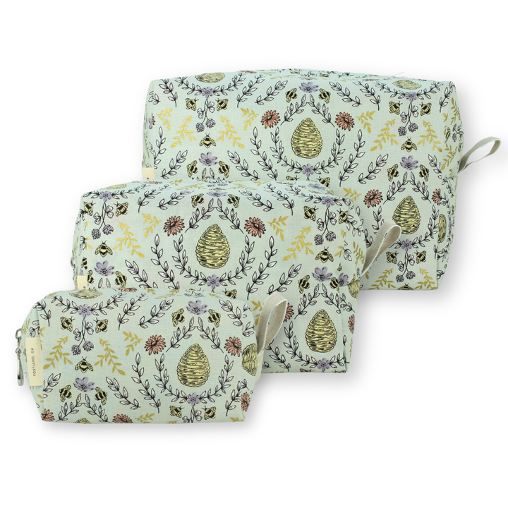 The Metallic Dopp Kit Set- S, M, L