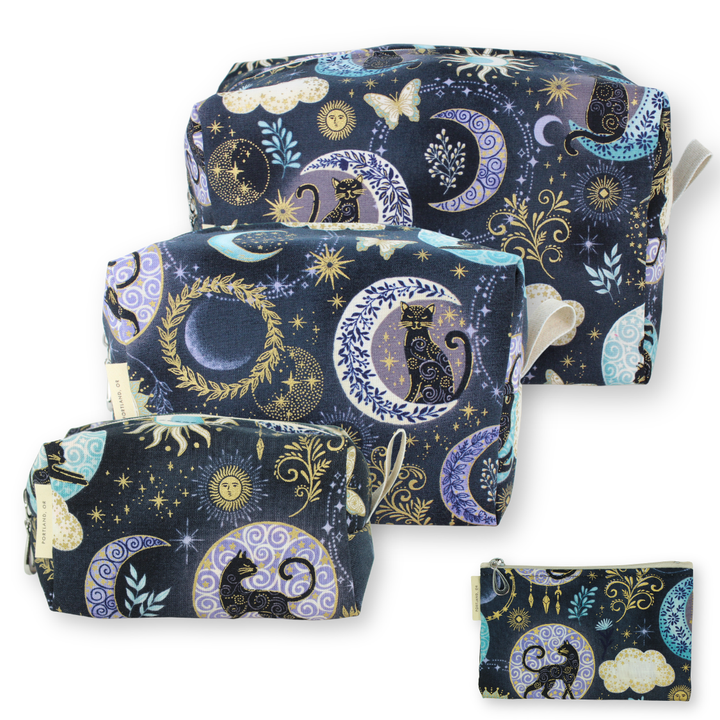 The Metallic Dopp Kit Set - S, M, L, + Coin