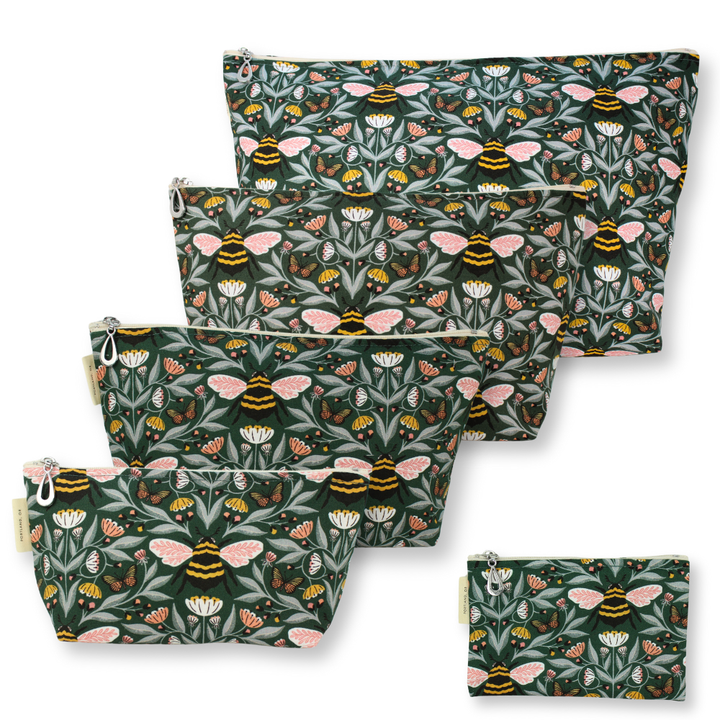 The Makeup Bag Set - S, M, L, XL + Coin