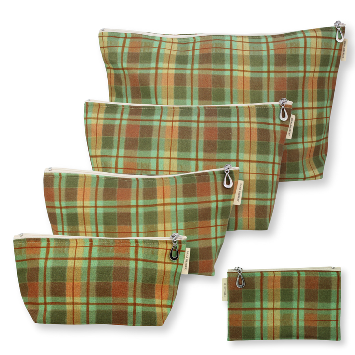 BASICS: The Makeup Bag Set - S, M, L, XL + Coin