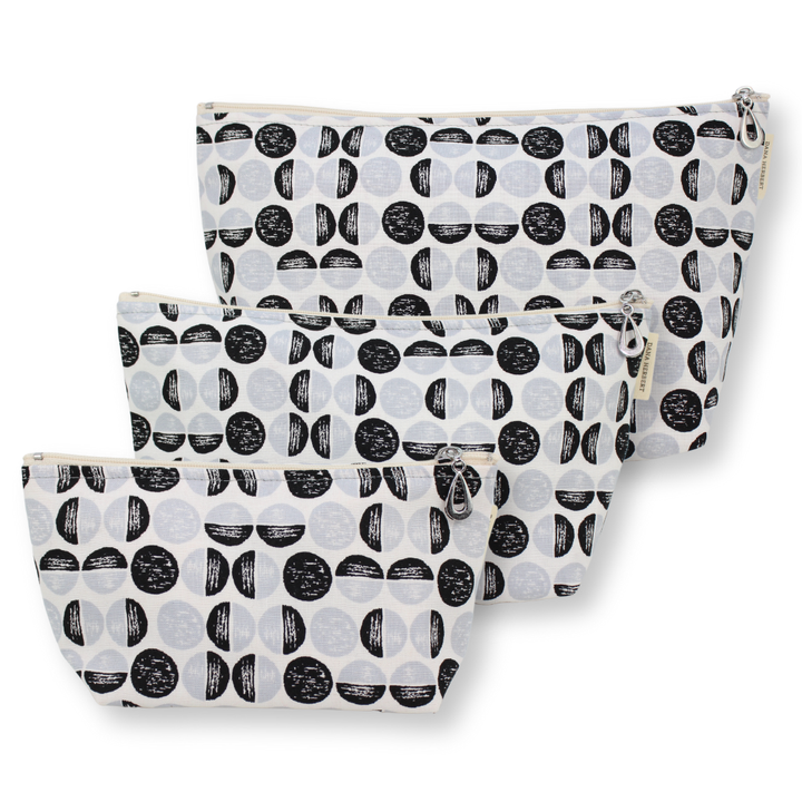 BASICS: Makeup Bag Set S, M, L