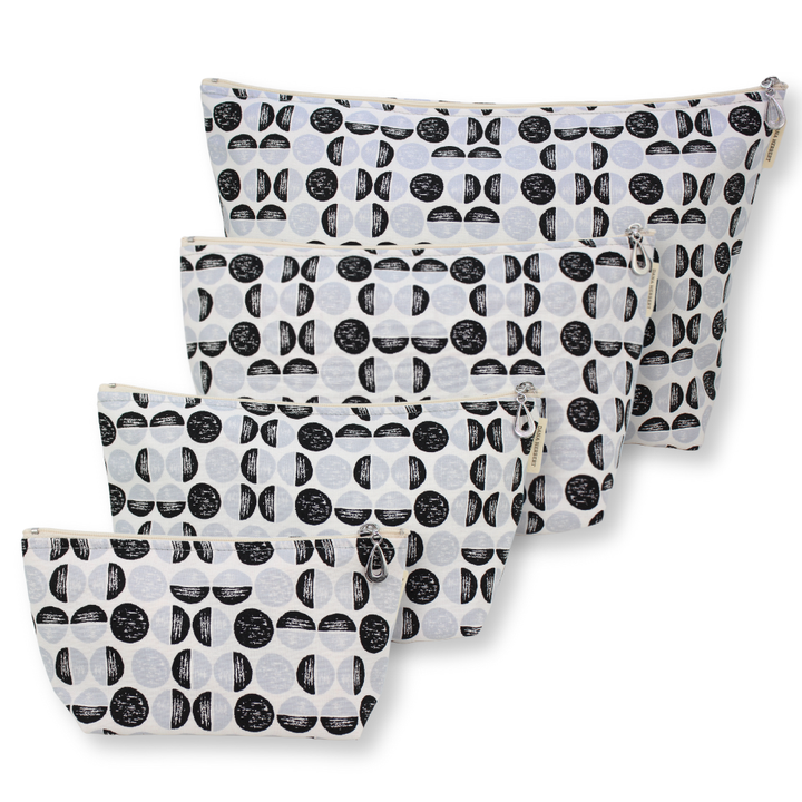 BASICS: Makeup Bag Set S, M, L + XL