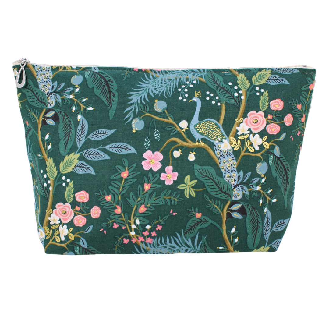 The Metallic Large Makeup Bag