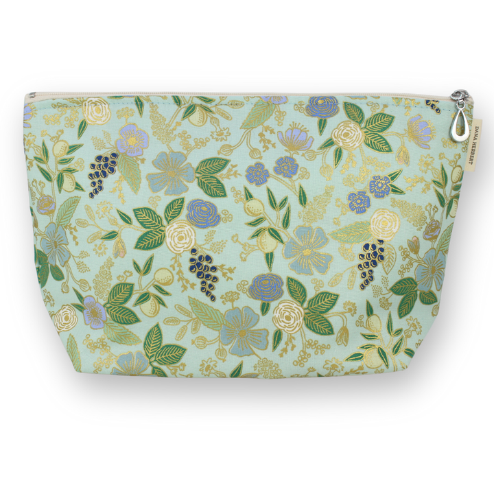 The Metallic Large Makeup Bag