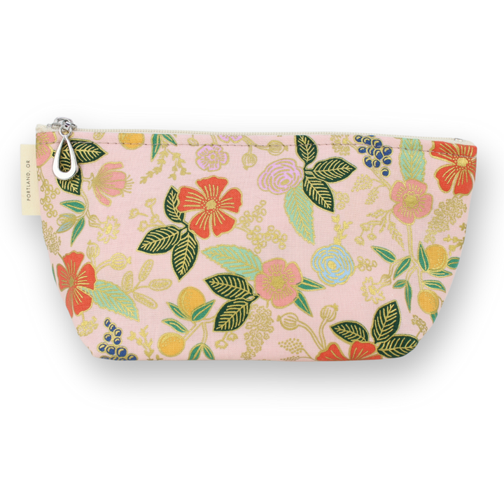 The Metallic Small Makeup Bag