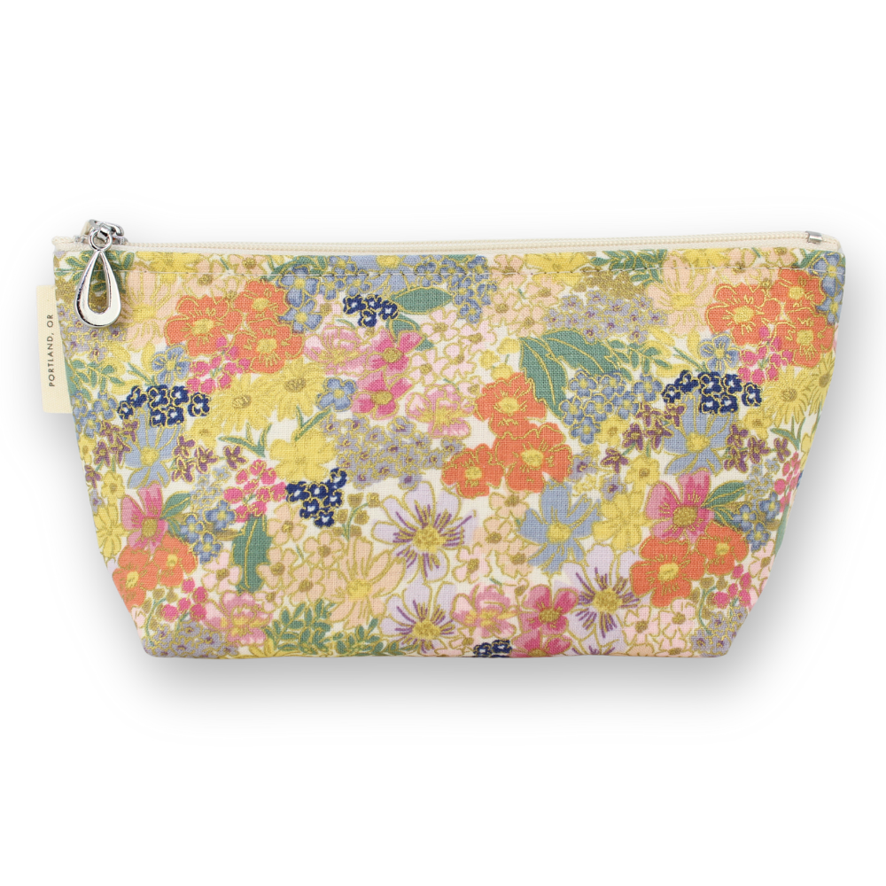 The Metallic Small Makeup Bag