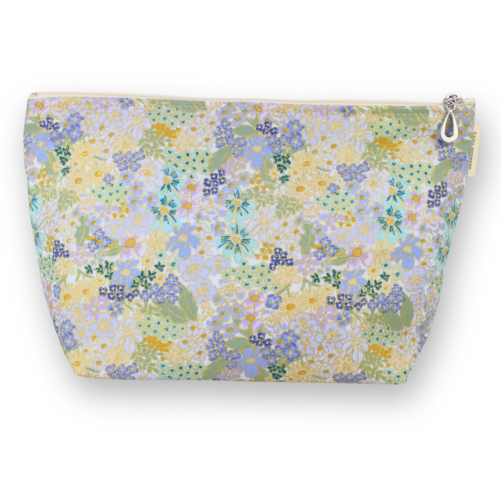 The Metallic Large Makeup Bag