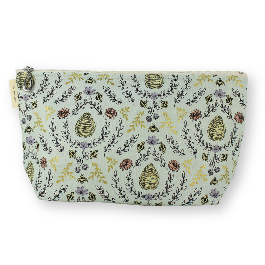 The Metallic Medium Makeup Bag