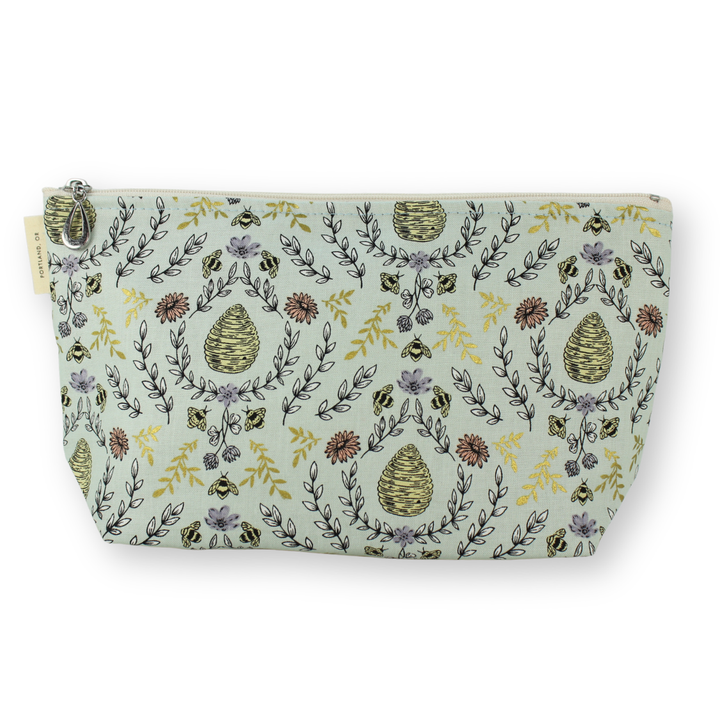 The Metallic Medium Makeup Bag