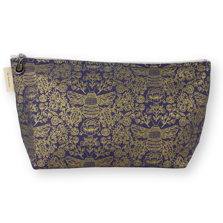The Metallic Medium Makeup Bag