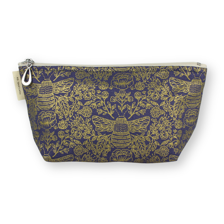 The Metallic Small Makeup Bag