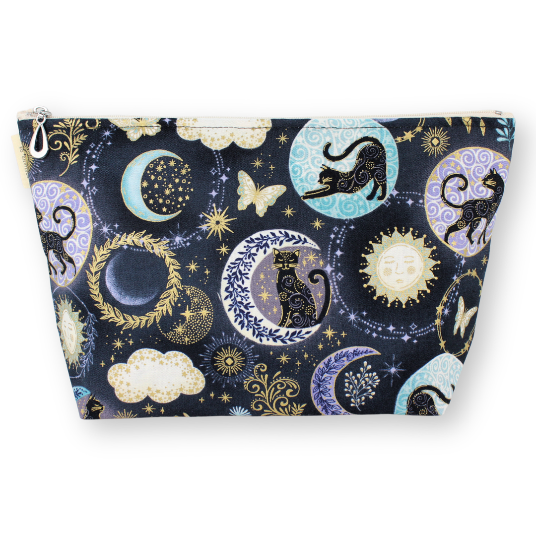 The Metallic Large Makeup Bag