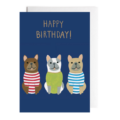 Birthday Card "Frenchie"