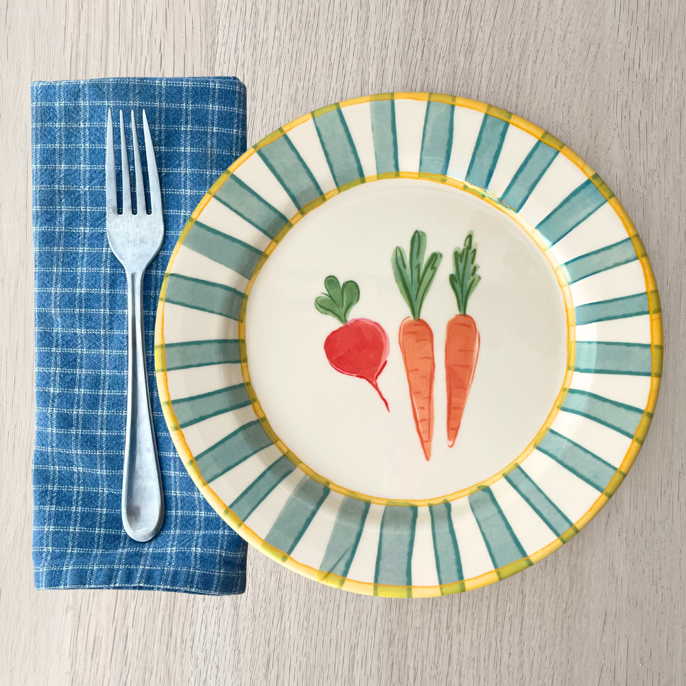 Melamine Plates | Terrazzo Italy 9"