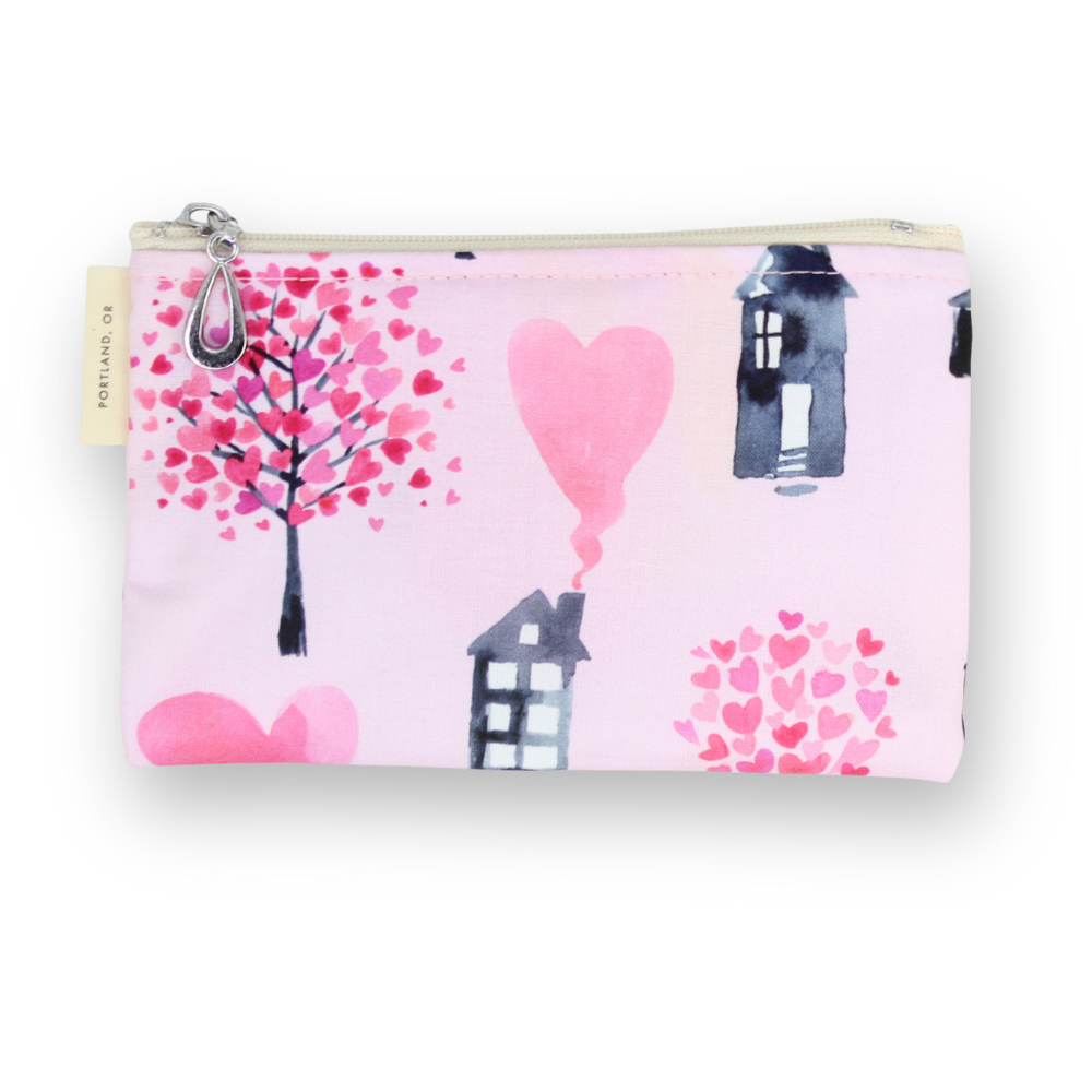 Valentine's Cotton Coin Purse