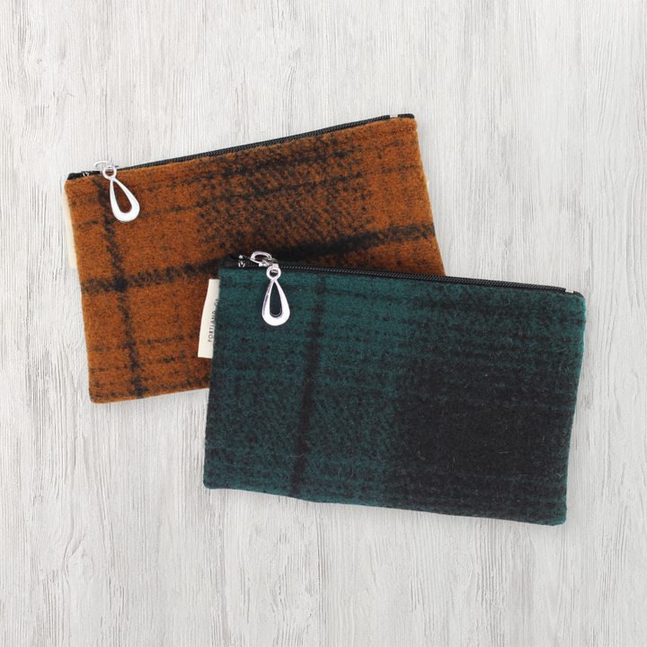 Plaid Coin Purse