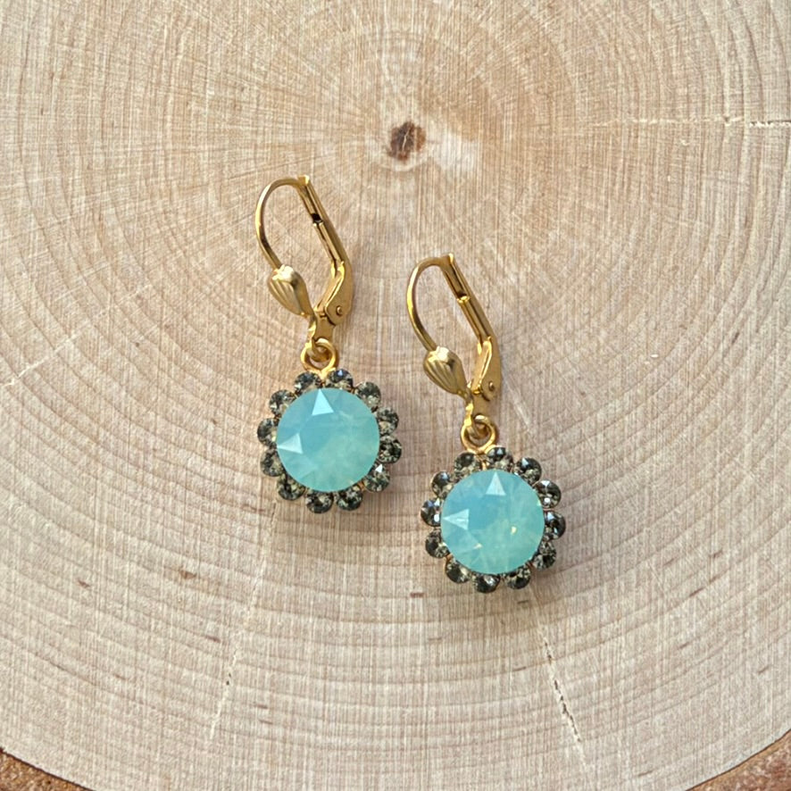 La Vie Crystal Halo Earrings