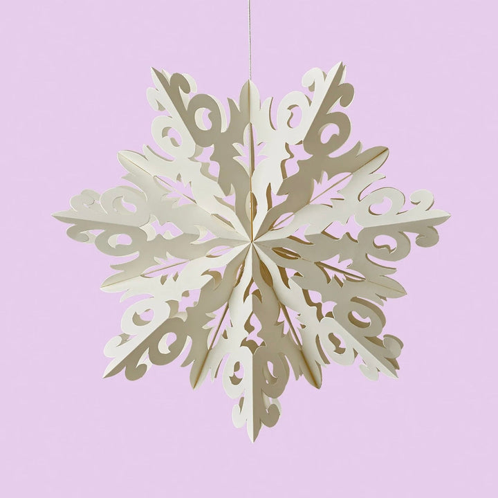 Paper Hanging Snowflakes