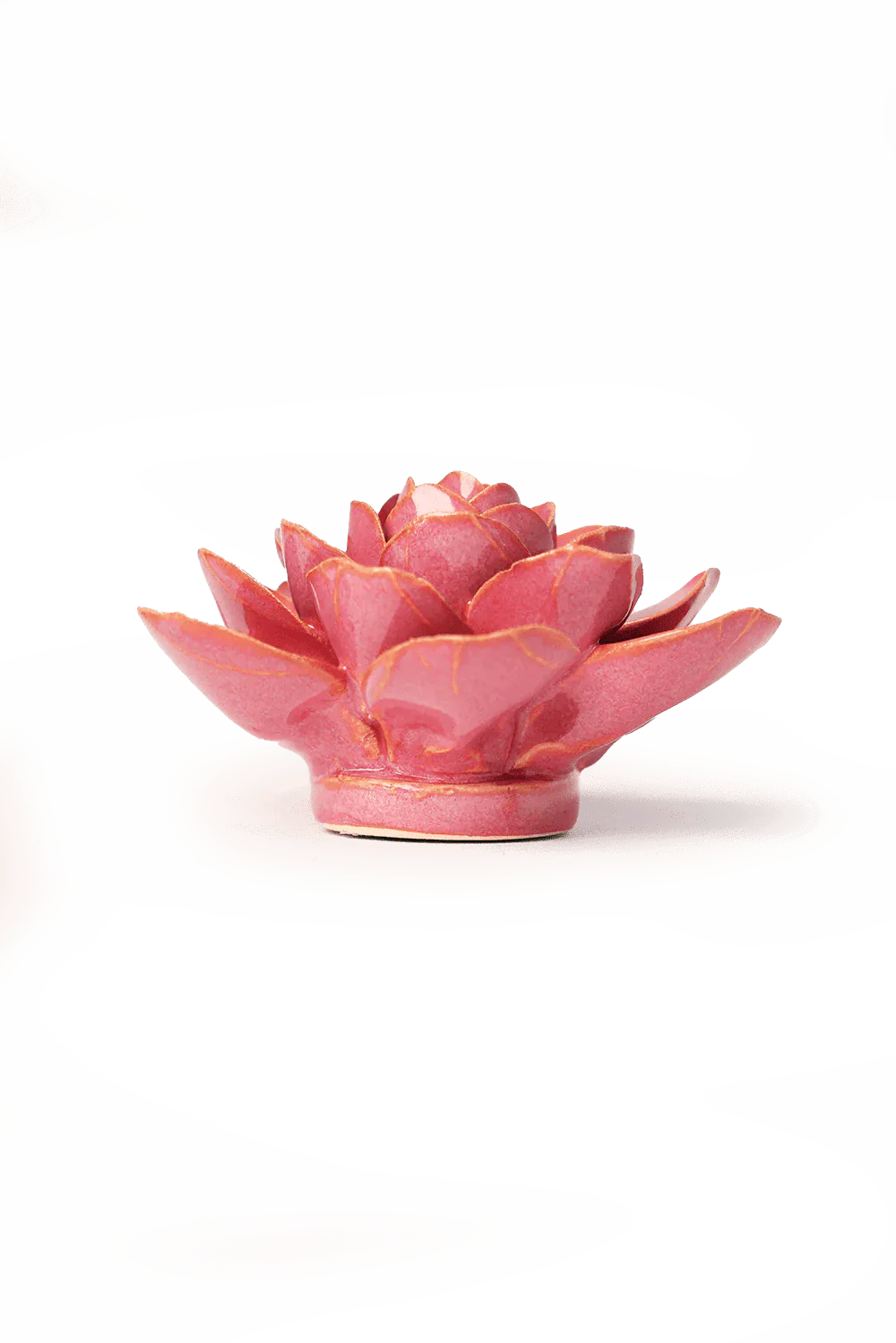 Ceramic Wall Flower | Blush Pink Begonia