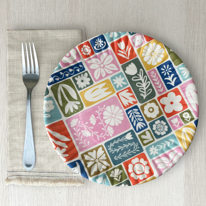 Melamine "Paper" Plates | Folk Nouveau
