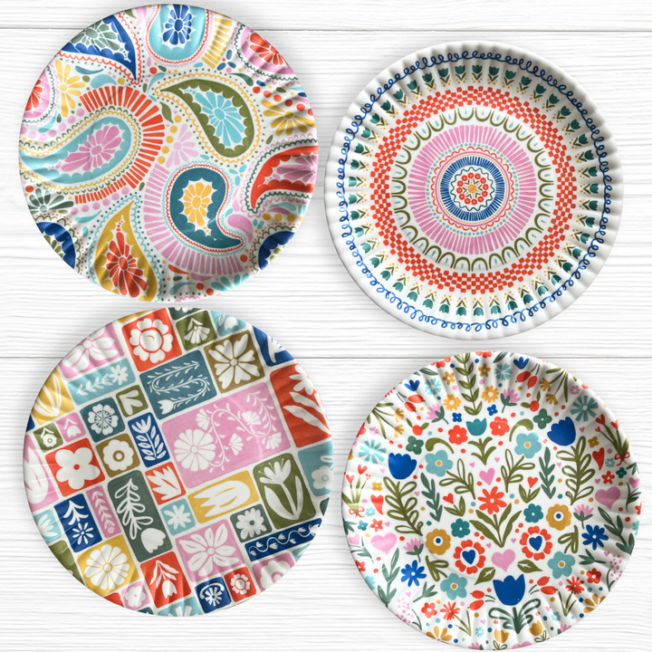 Melamine "Paper" Plates | Folk Nouveau