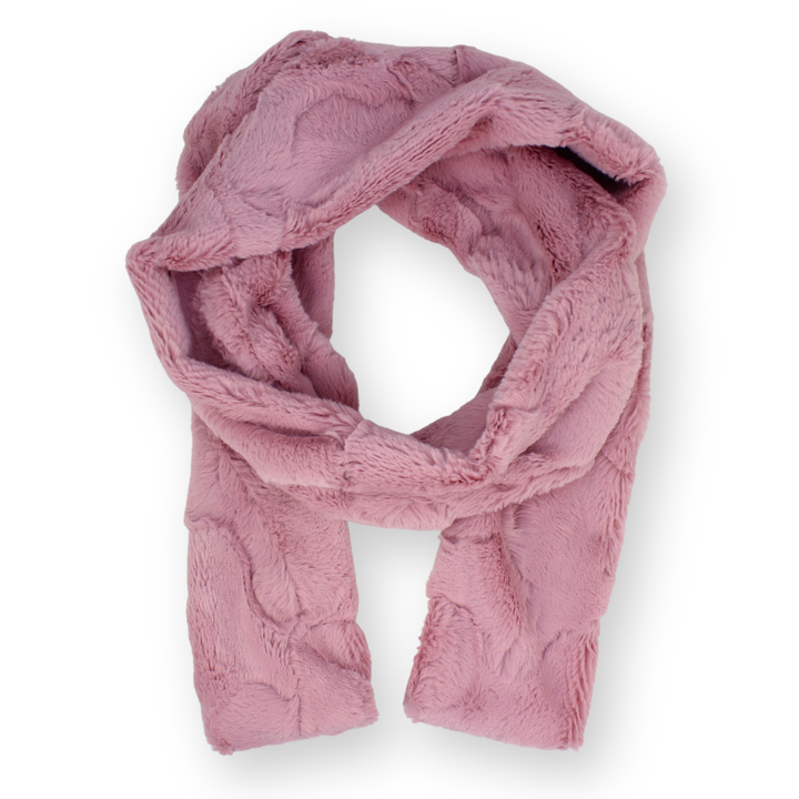 Faux Fur Narrow Oblong Scarf