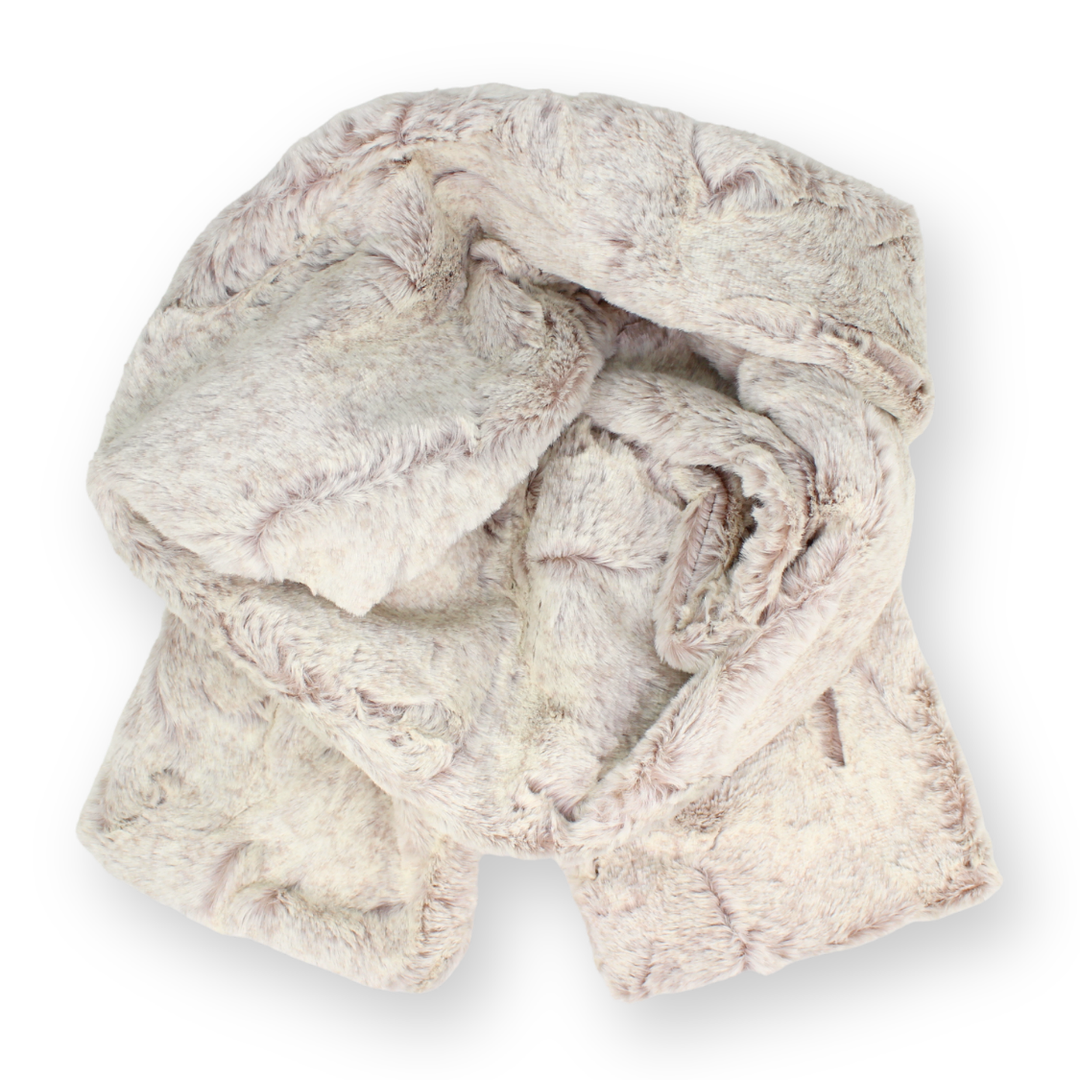 Faux Fur Oblong Scarf