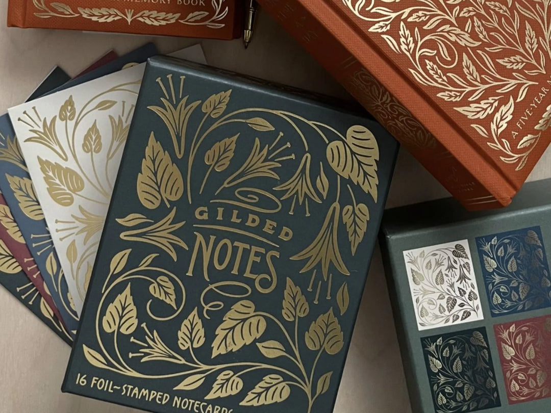 Boxed Cards | Gilded Notes