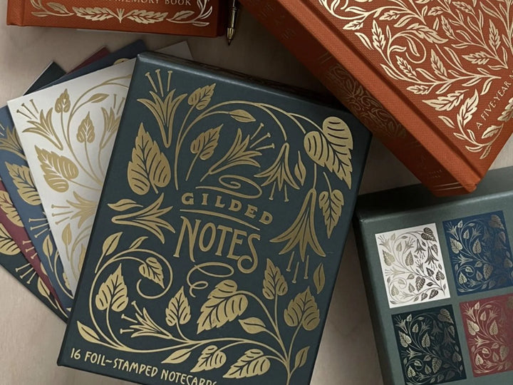 Boxed Cards | Gilded Notes
