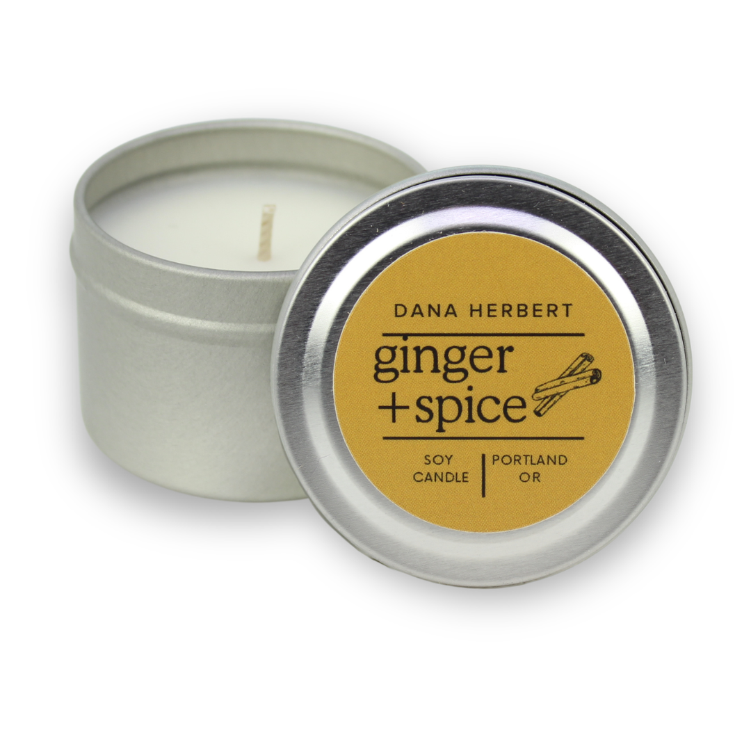 Holiday Dana Herbert Soy Candle Travel Tins | 2 oz