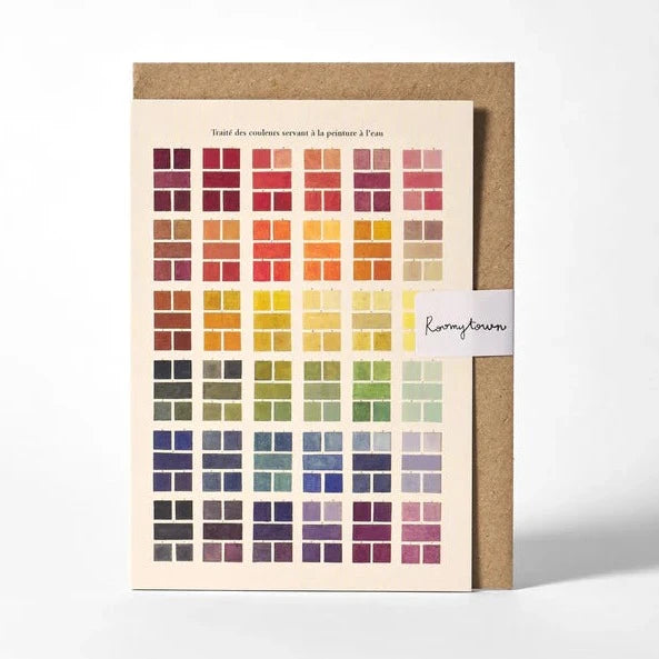 Blank Card "Watercolour Swatches"