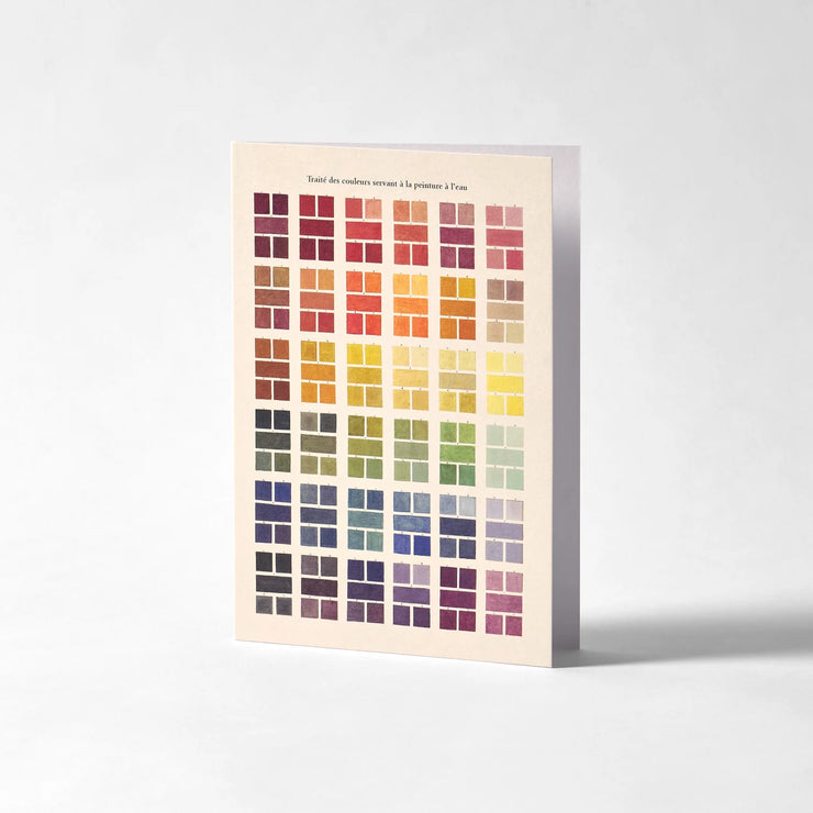 "Watercolour Swatches" Blank Card